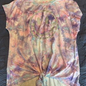 Tie-Dye Smiley Face T-Shirt